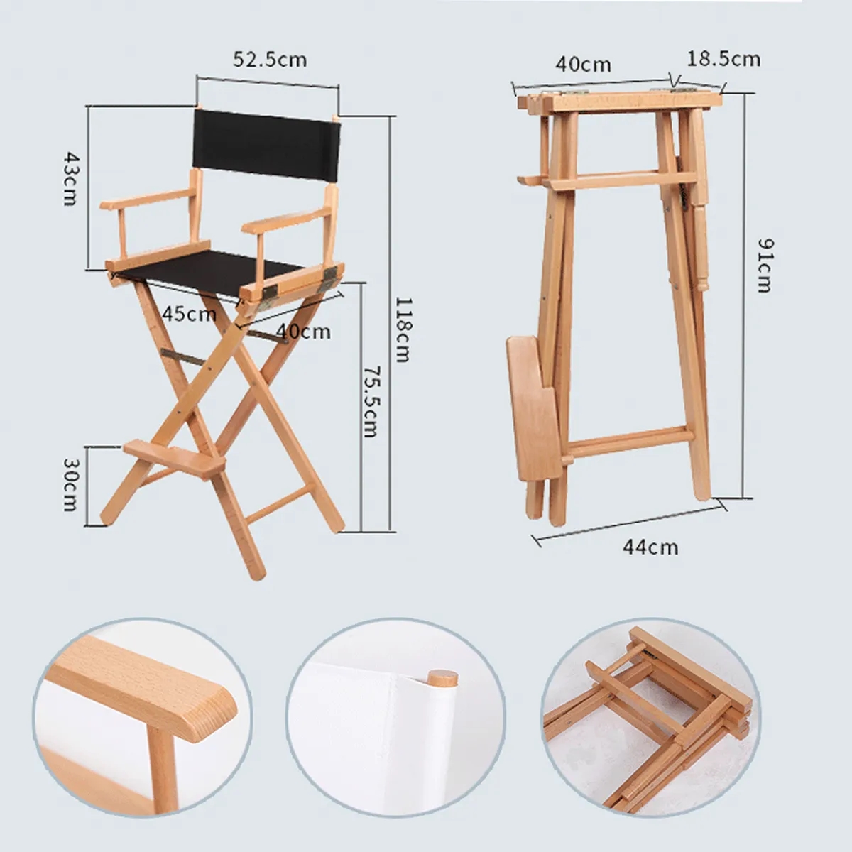 Foldable Directors Chair 3