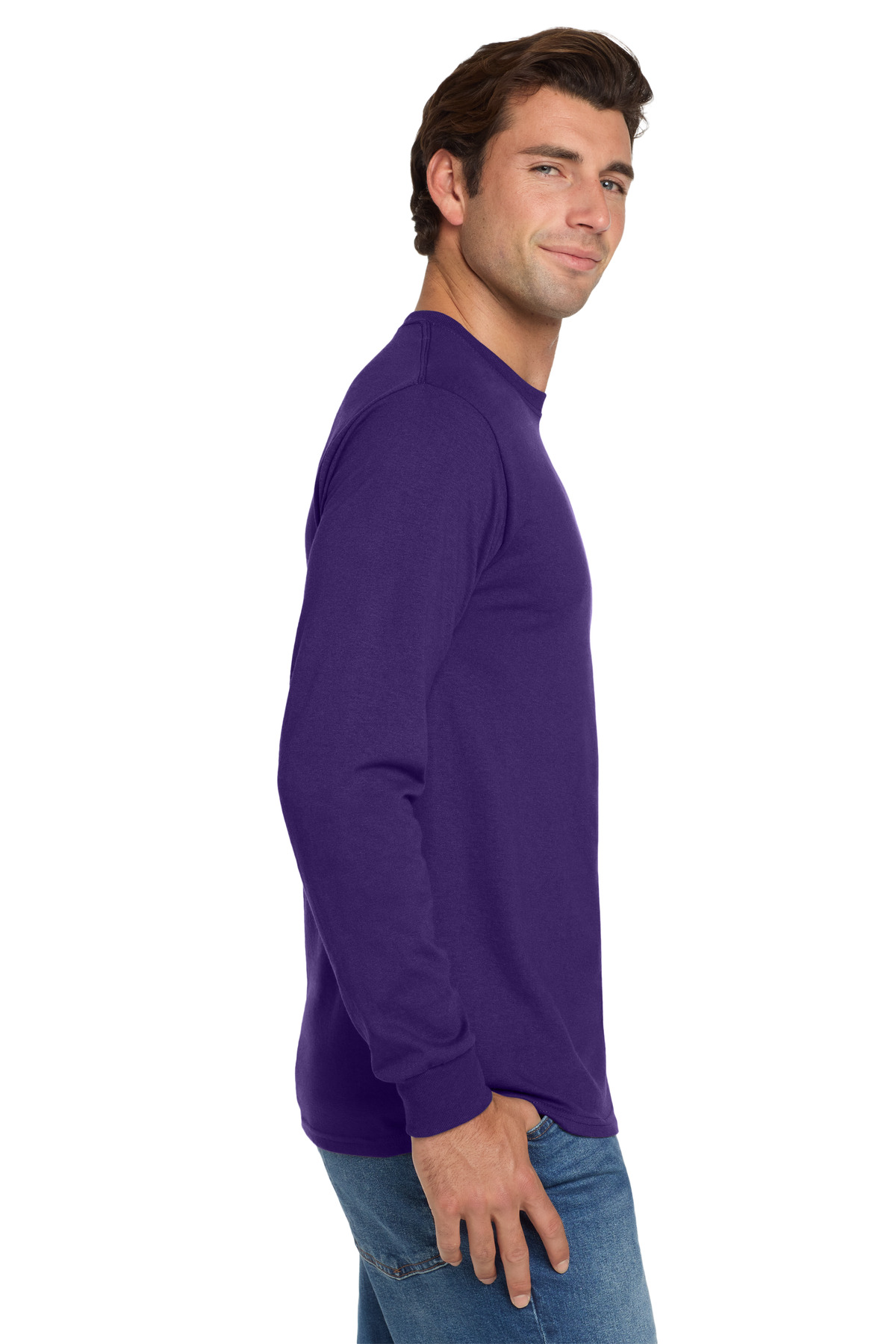 Jerzees - Dri-Power 50/50 Cotton/Poly Long Sleeve T-Shirt. 29LS 278