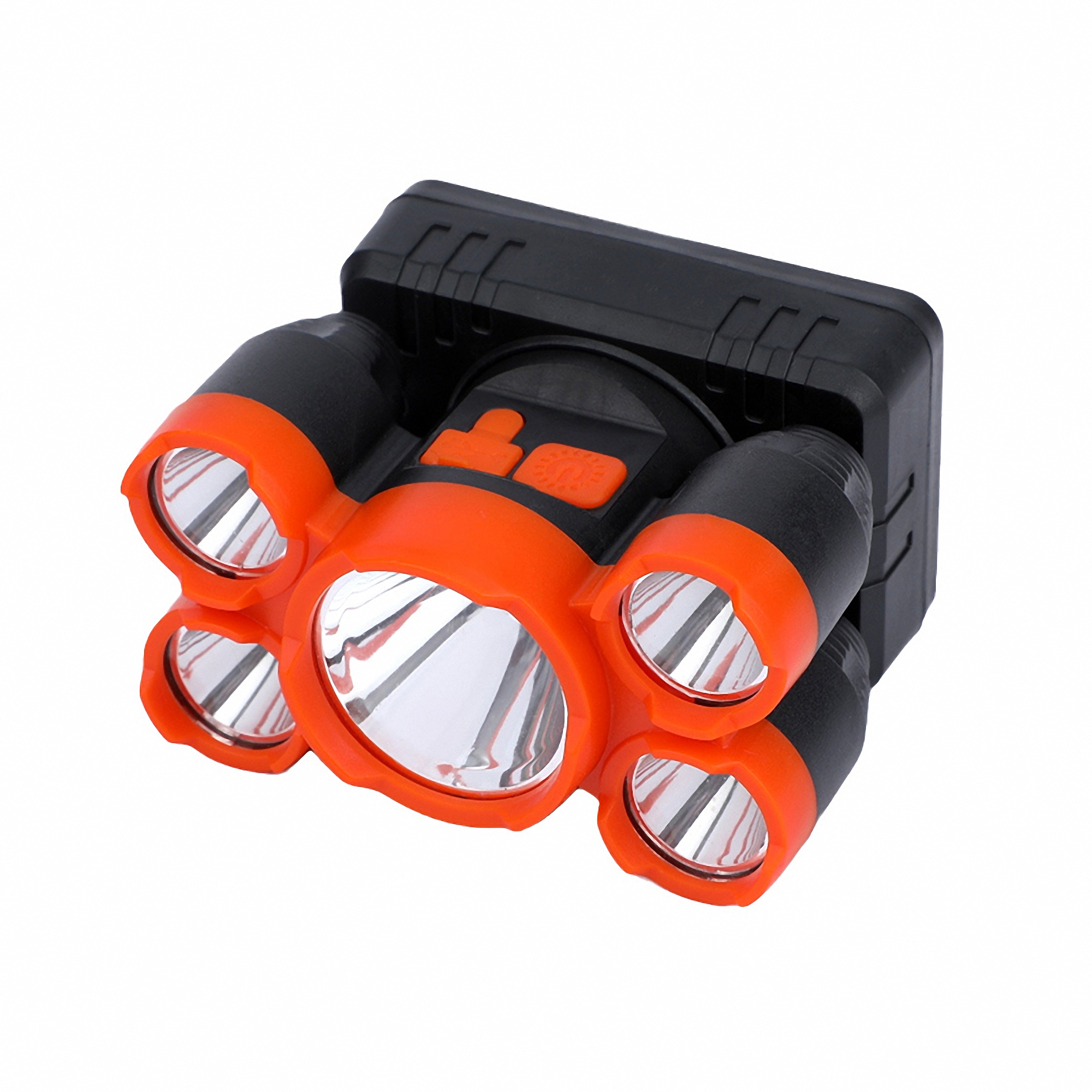 Rechargeable LED Flashlight with 5 Bright LEDs 2