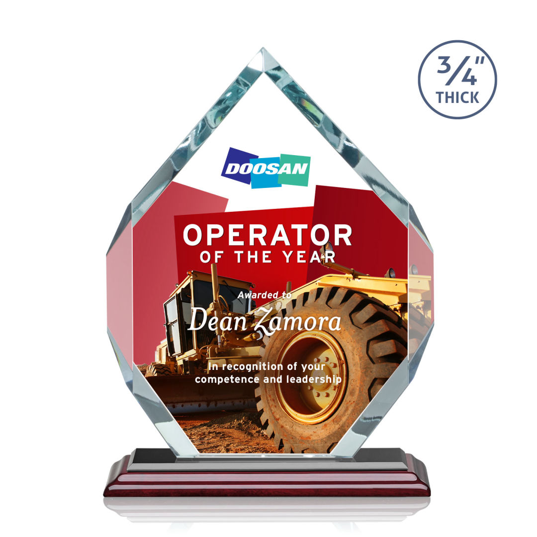 Royal Diamond VividPrint™ Award - Rosewood 15