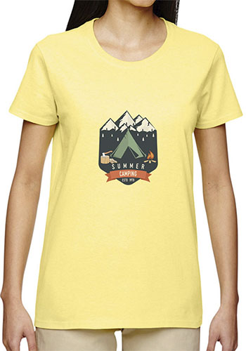 5.3 oz 100% Cotton Preshrunk 105