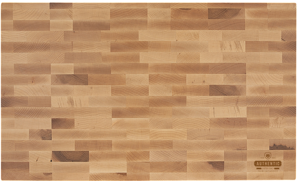22" x 13" x 1 1/2" Maple Butcherblock Cutting Board 1