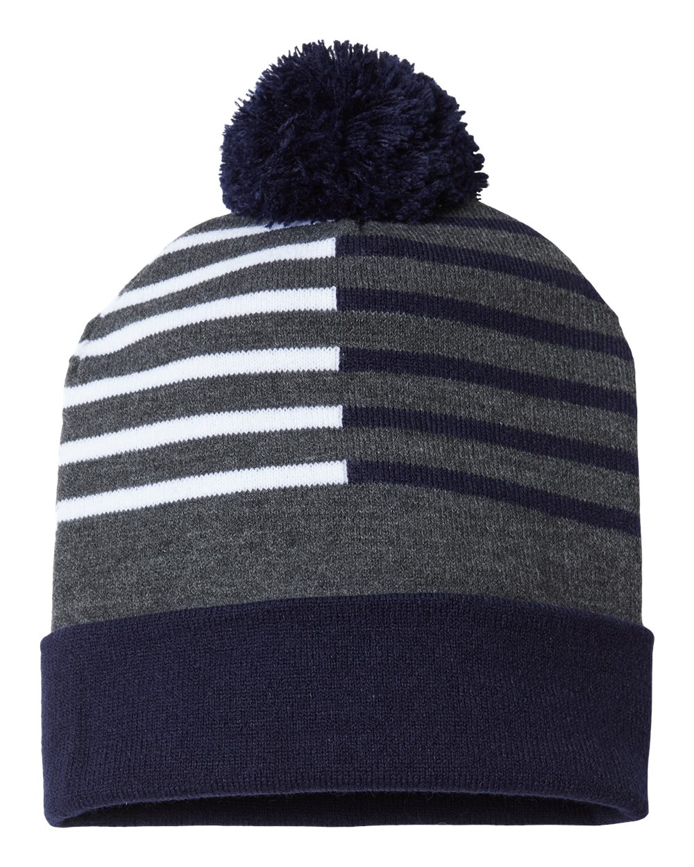 USA-Made Half Color Beanie - RKH12 7