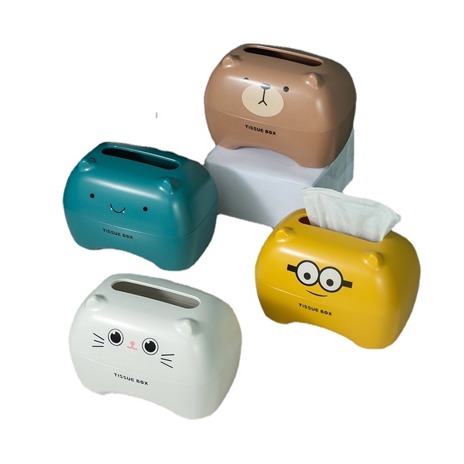 Cartoon Plastic Tissue Box 3