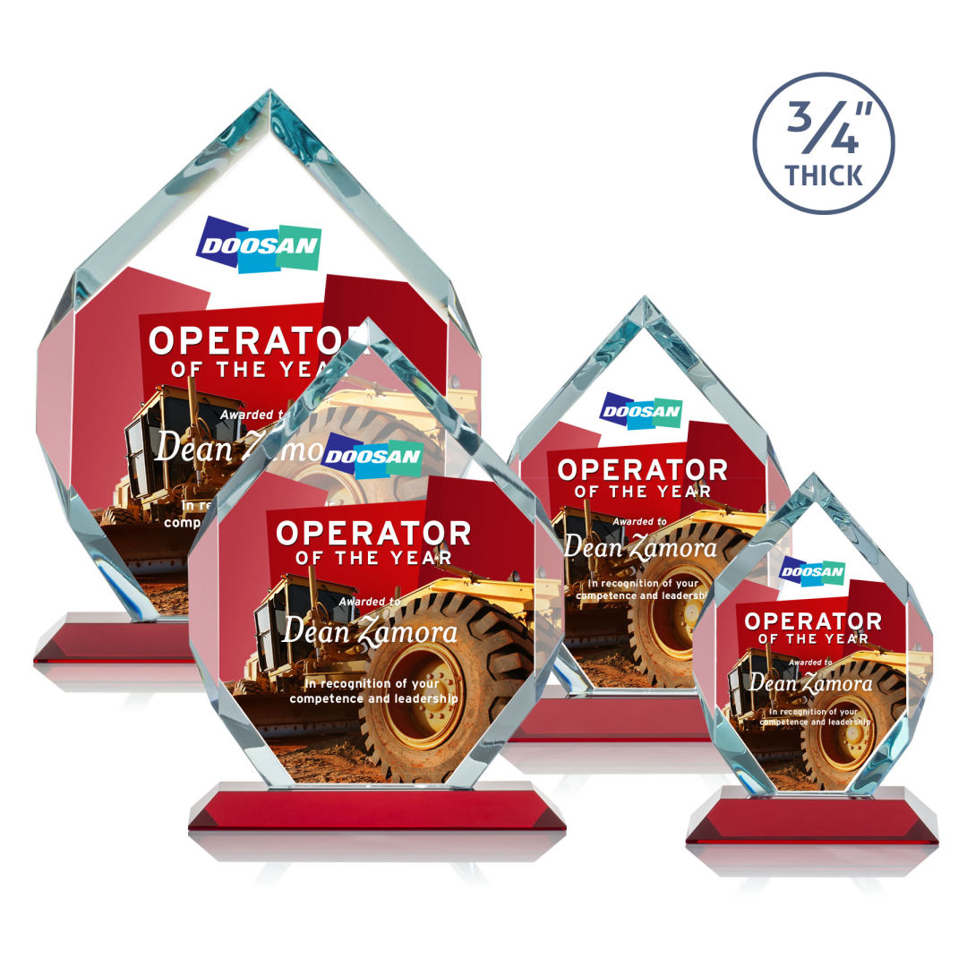 Royal Diamond VividPrint™ Award - Red