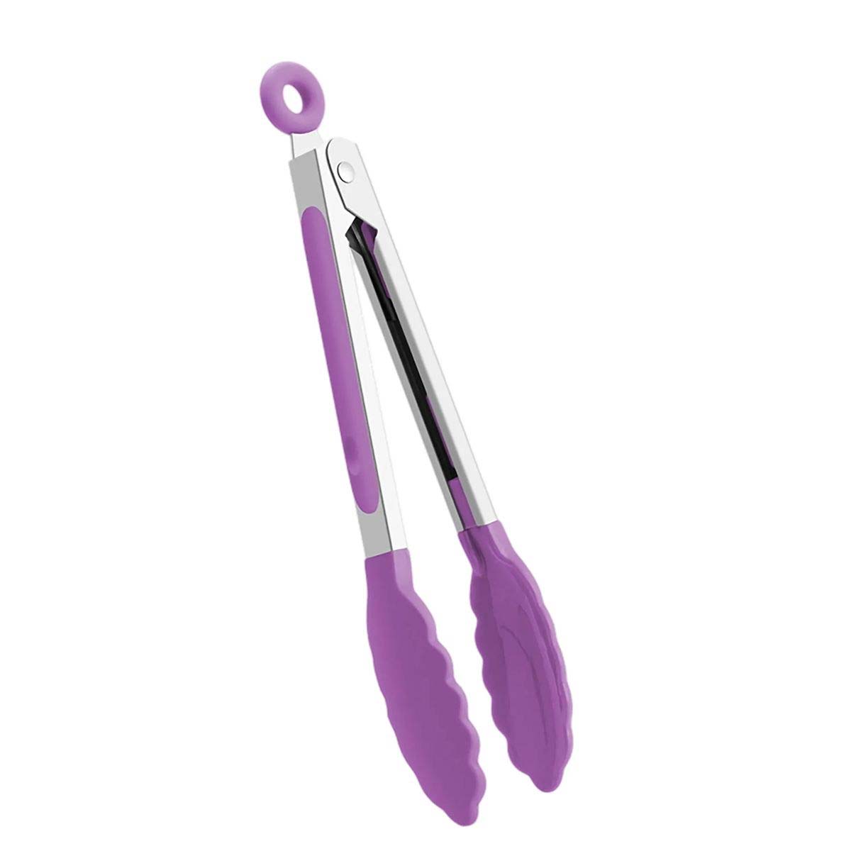 Stainless Steel Kitchen Tongs with Silicone Handle 5