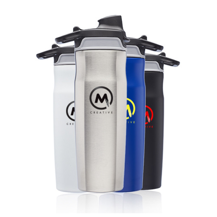 33 oz. Plastic Sports Water Bottles with Spout Lid 4