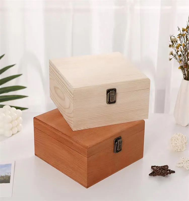 Wooden Gift Box Crafting Kit with Diy Wood Craft Supplies 5