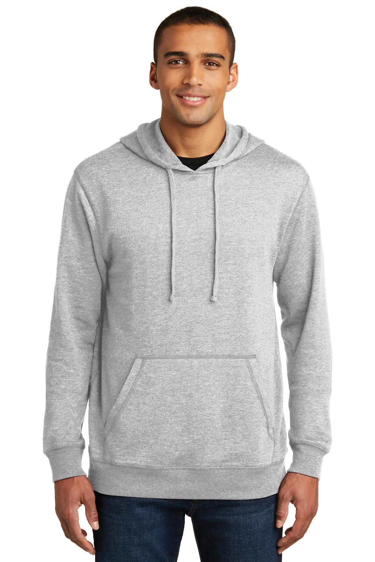 District Lightweight Fleece Hoodie. DM391, custom hoodie or sweatshirt with logo imprint 14