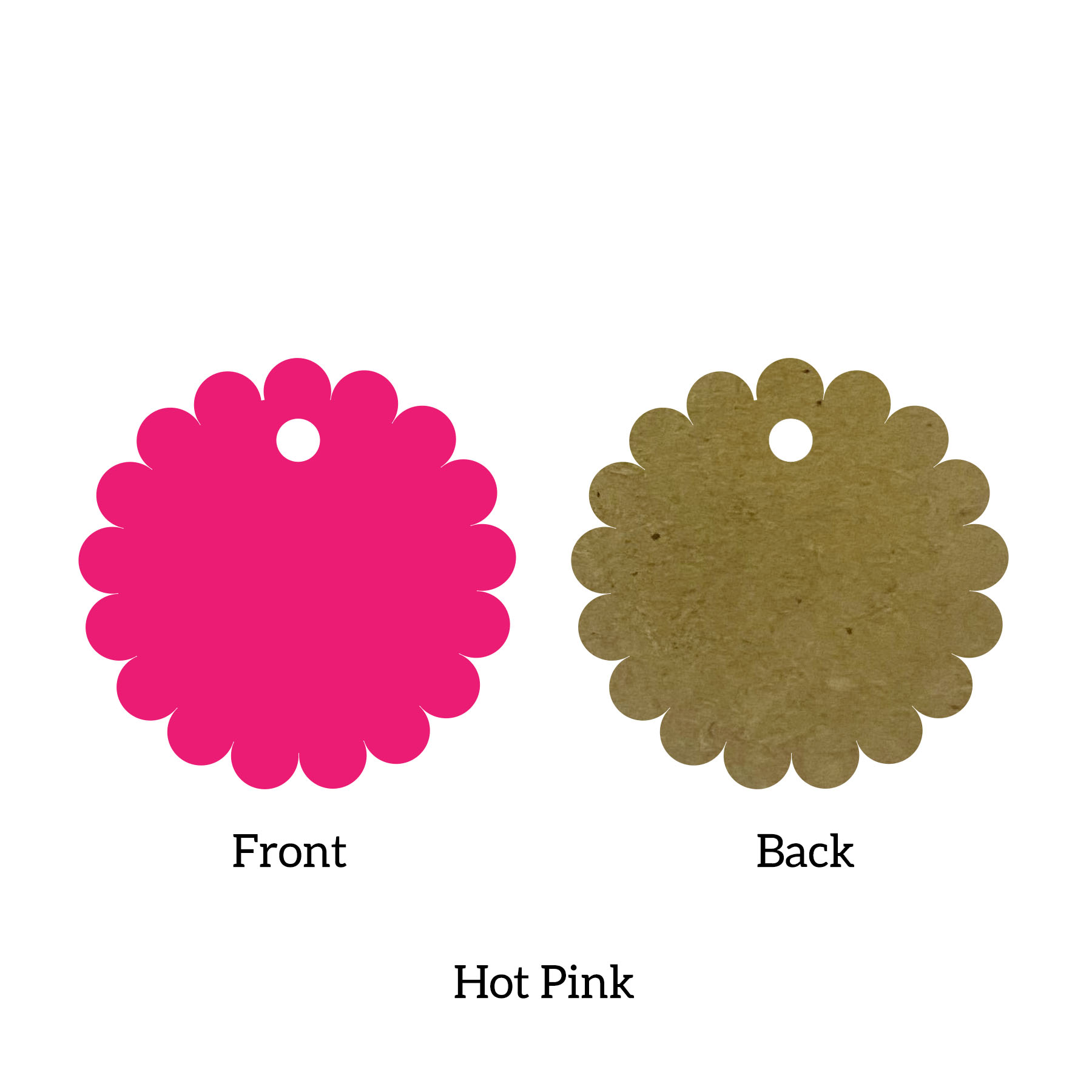 Free Shipping Solid Color Christmas Ornament - Flower 13