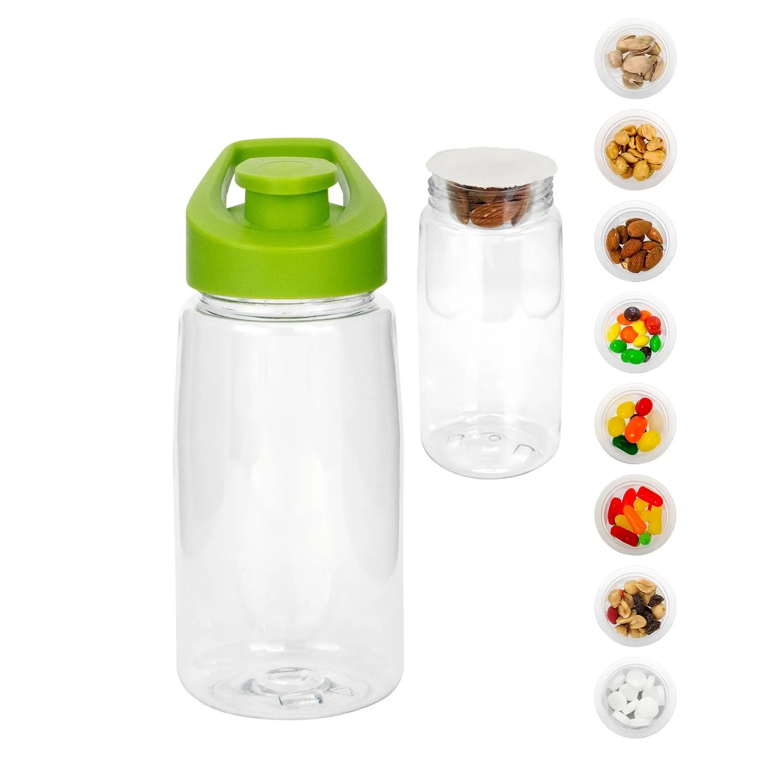 Easy Pour 18 oz. Recycled Snack Bottle 7