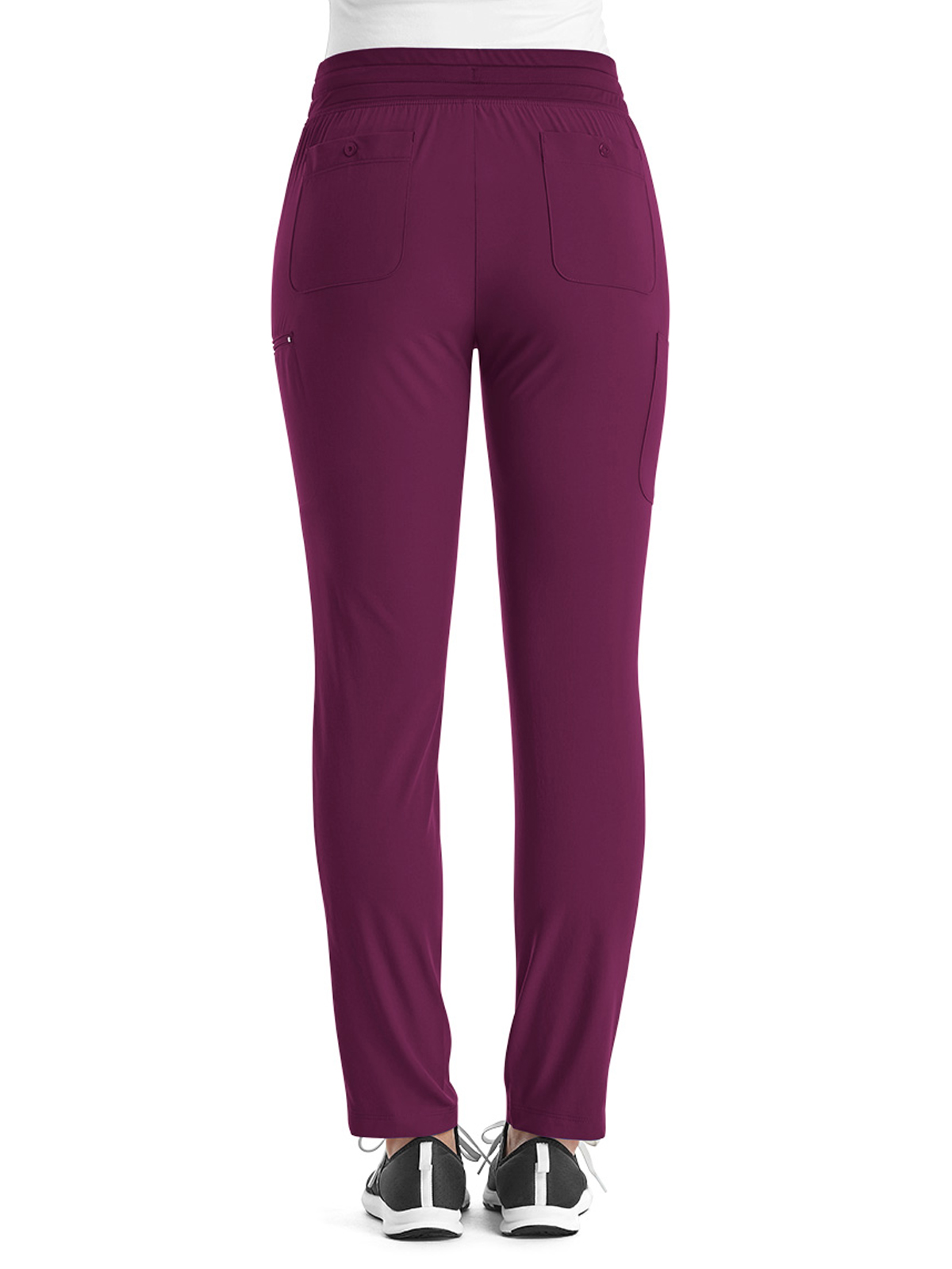 ScrubJoy Originals - Women's Fitted Six-Pocket Skinny Leg Pant 23