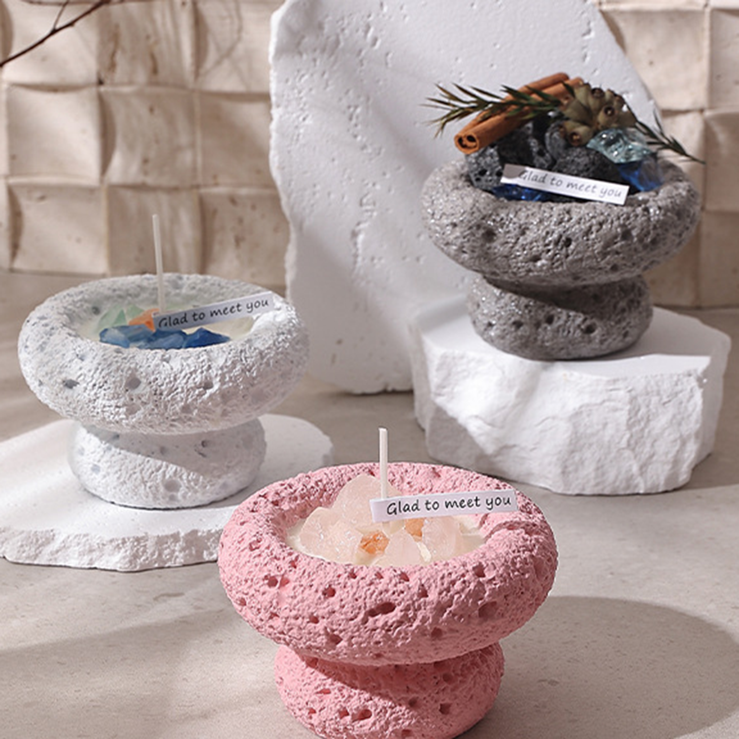 Scented Crystals Aromatherapy Candle 3