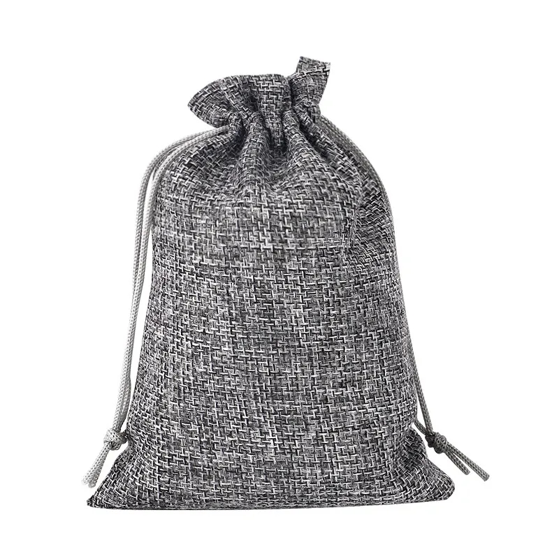 Classy Stuff Burlap/Jute Drawstring Bag 19