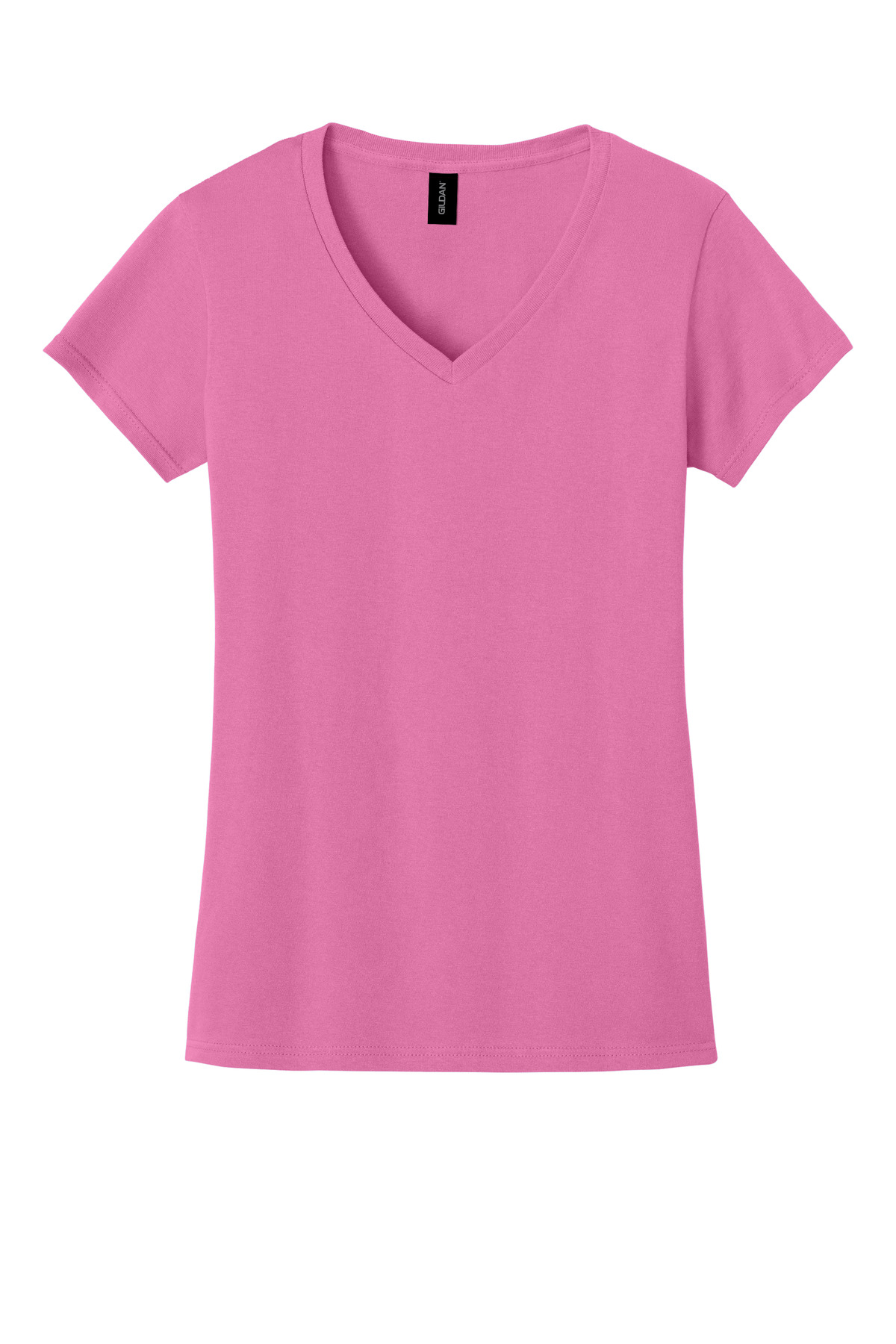 Gildan Women's Heavy Cotton 100% Cotton V-Neck T-Shirt. 5V00L 44