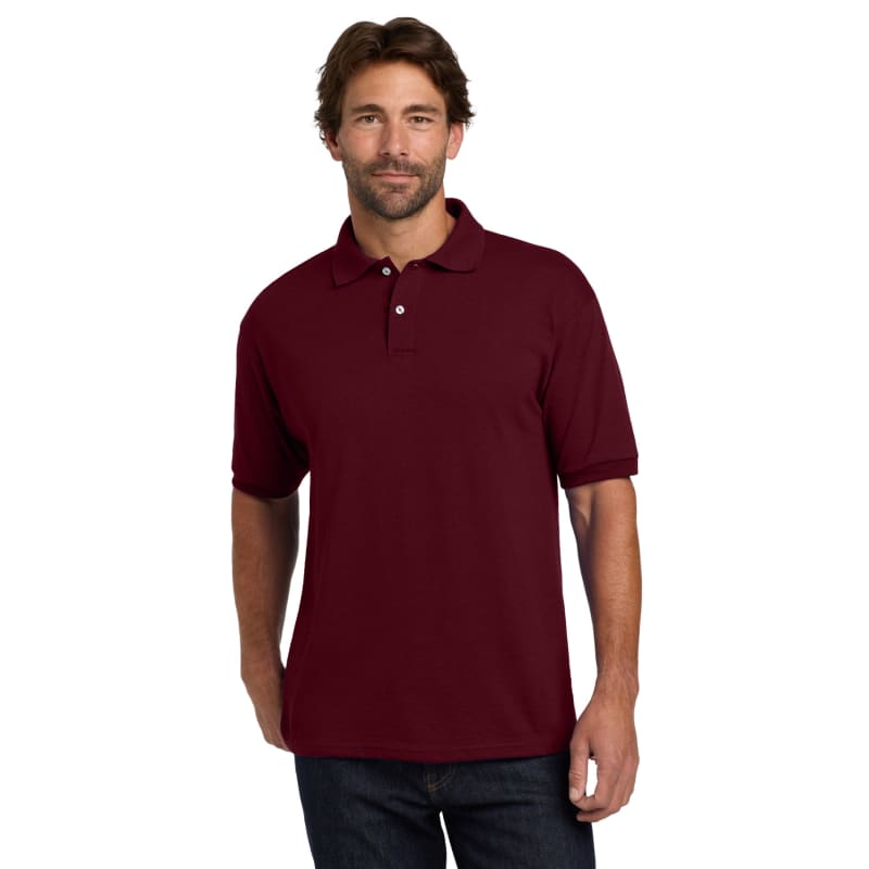 Hanes EcoSmart - 5.2-Ounce Jersey Knit Sport Shirt 8