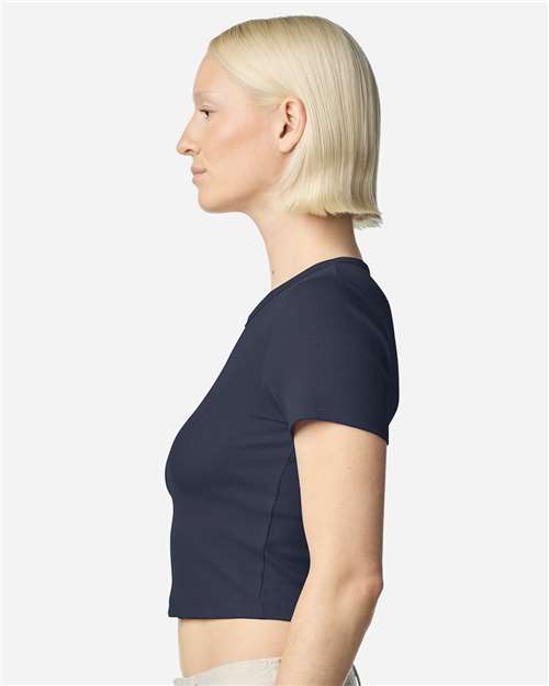 Women's Baby Rib Cropped Tee - BR210 43