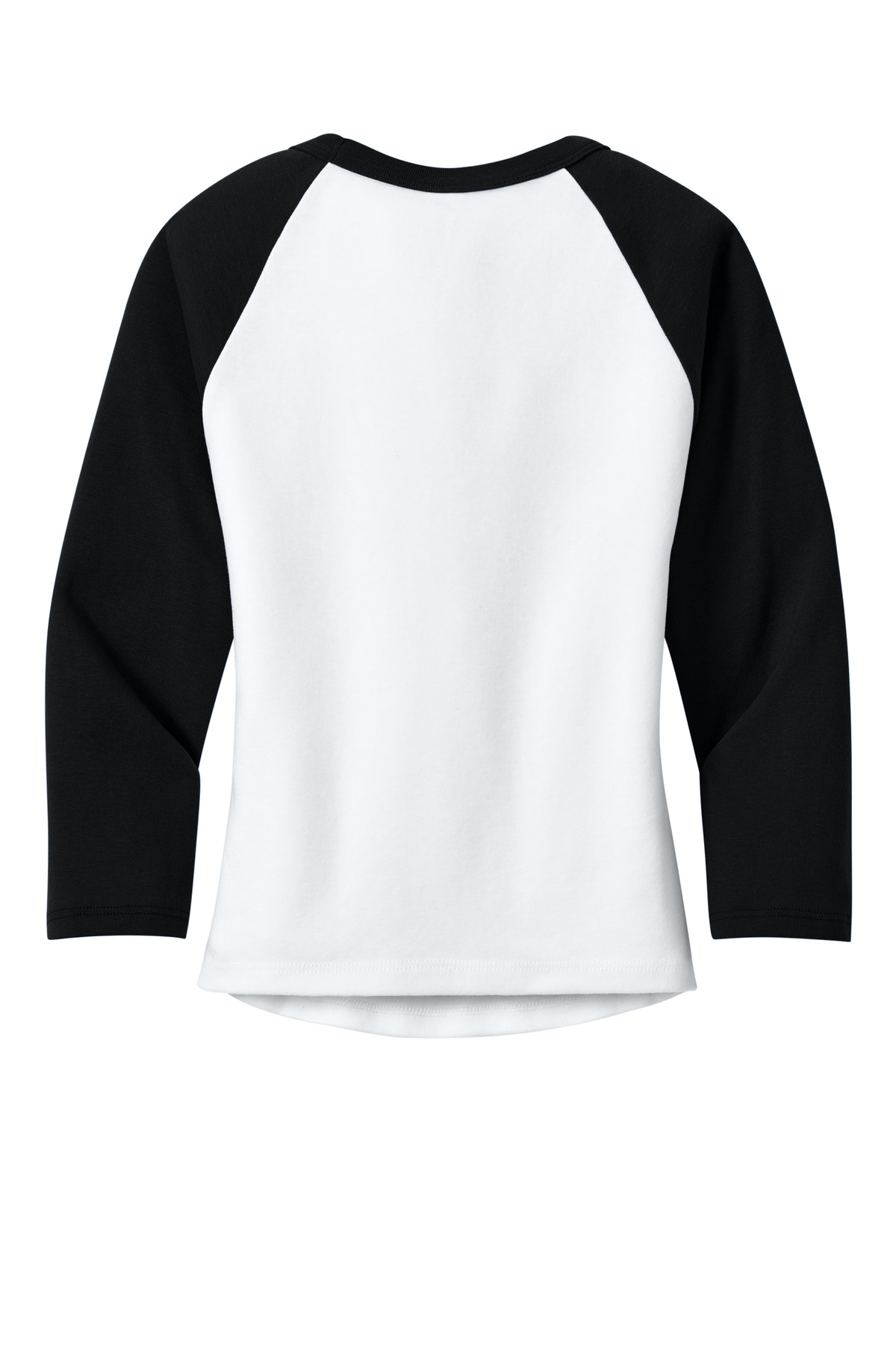 BELLA+CANVAS Women's Micro Rib 3/4 Raglan Baby Tee BC1200 12