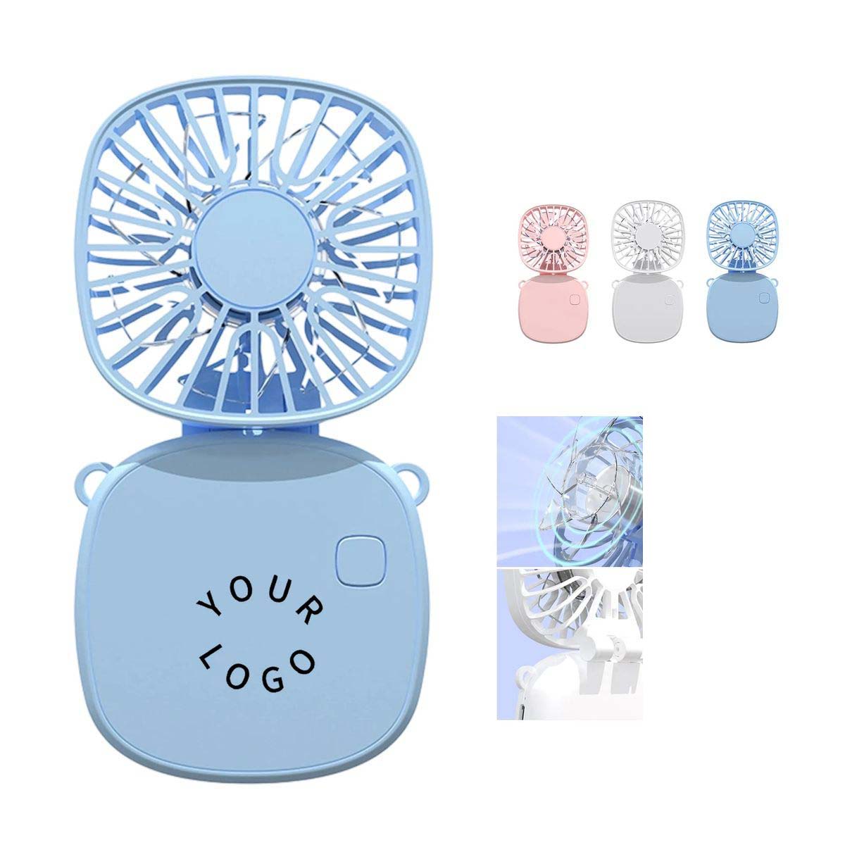 Portable Neck Fan with Quiet Copper Motor 2
