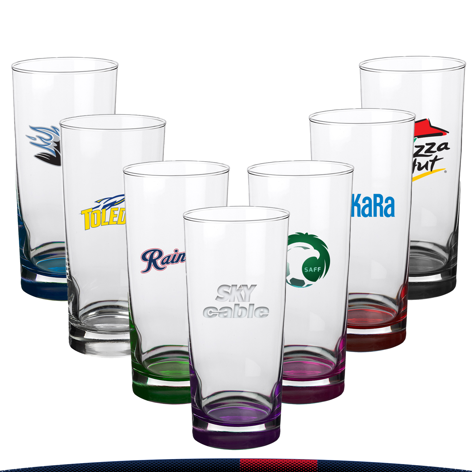 15 oz. Libbey Tall Water Glasses 6