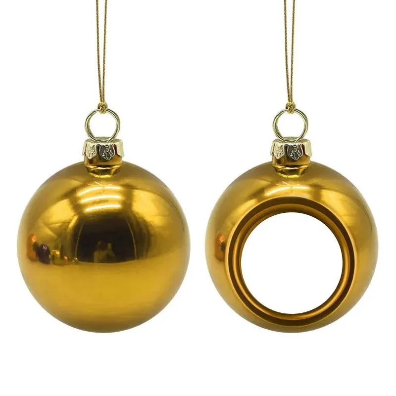 Sublimation Christmas Tree Hanging Balls Ornaments 6