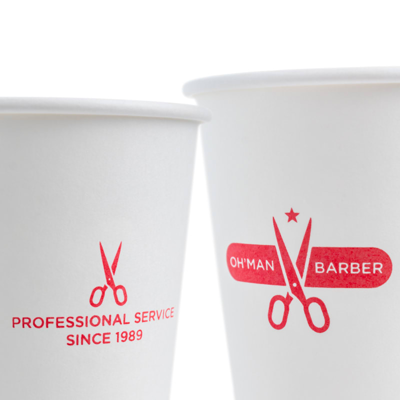Custom 8 Oz. Paper Hot Cups 2
