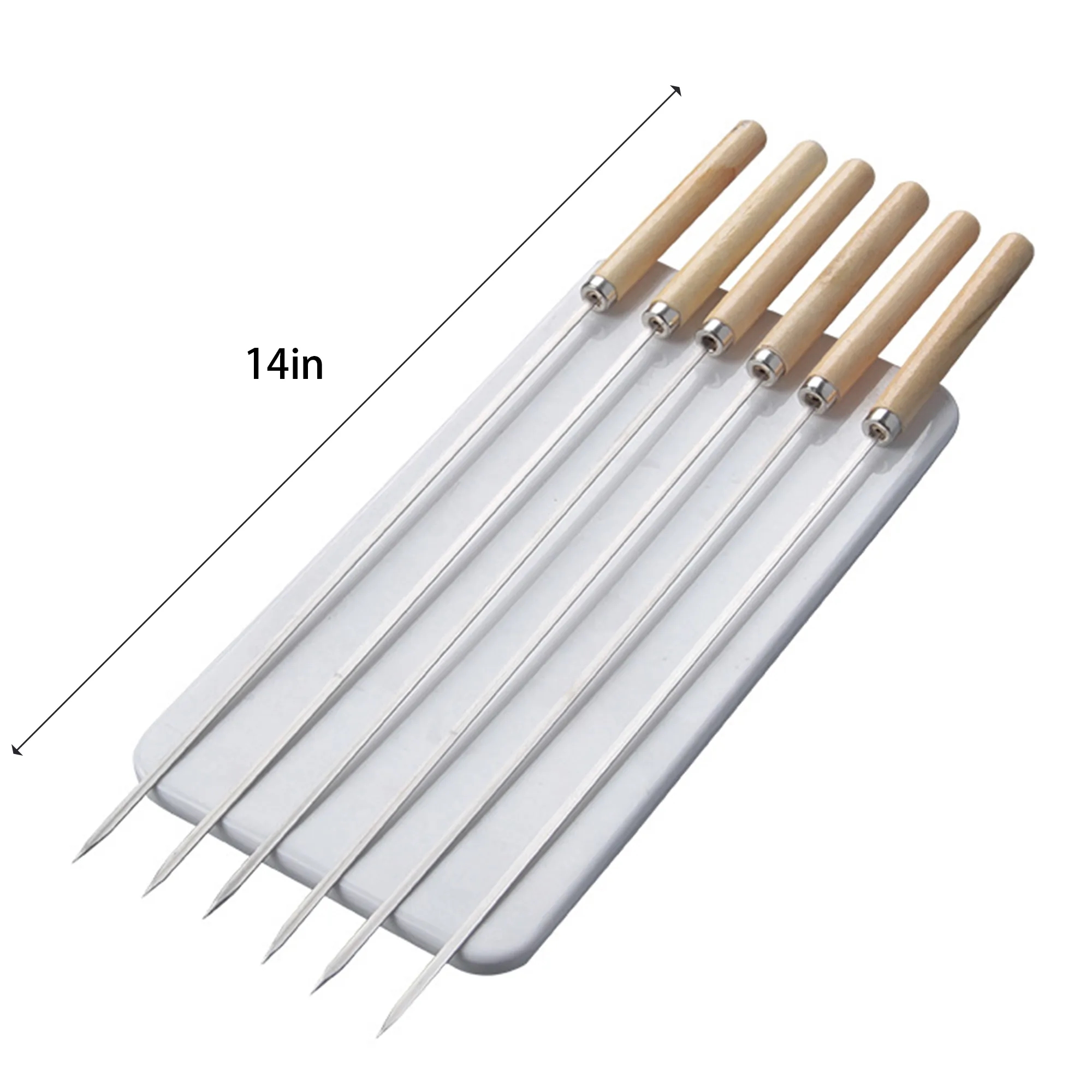 Stainless Steel Skewers MOQ 50pcs 2