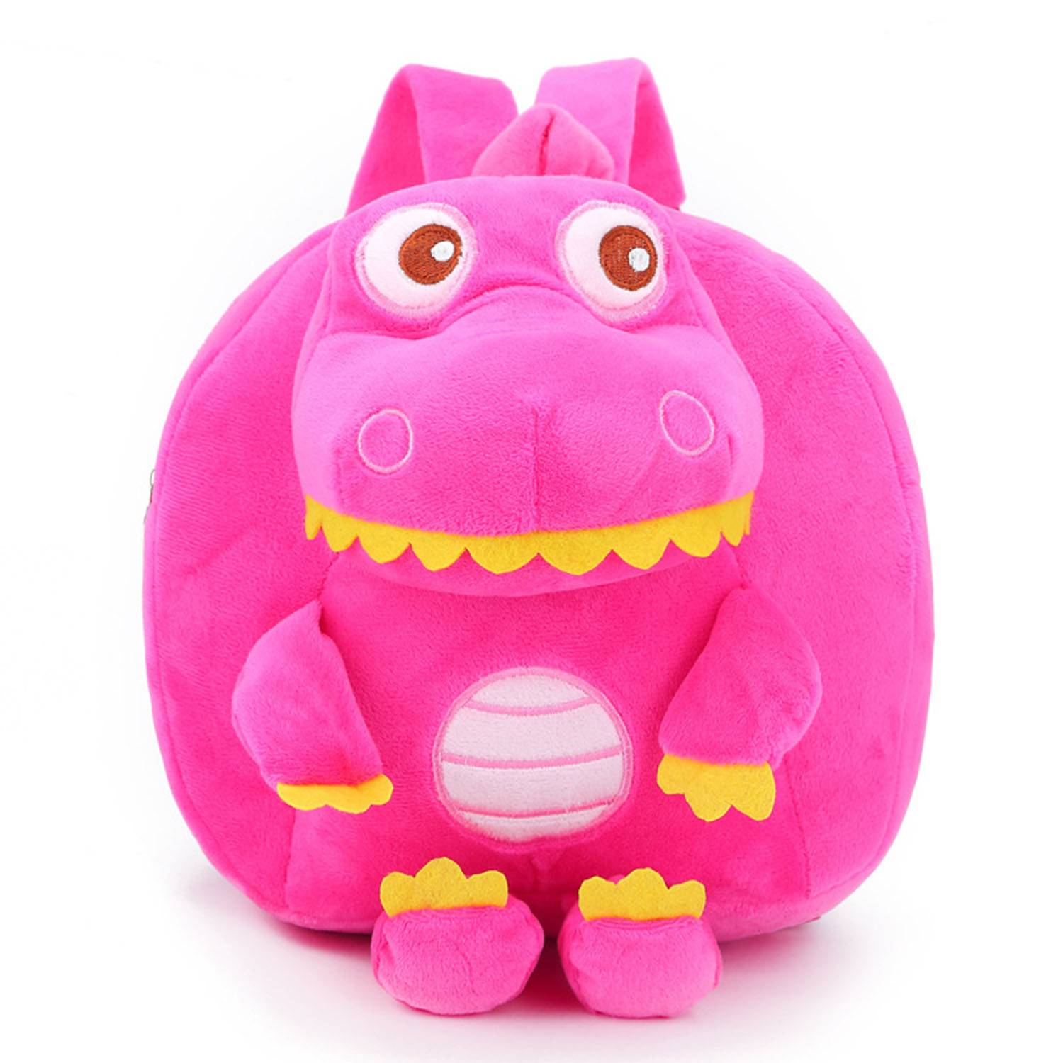 Little Dinosaur Kids Plush Backpack School Bag 6