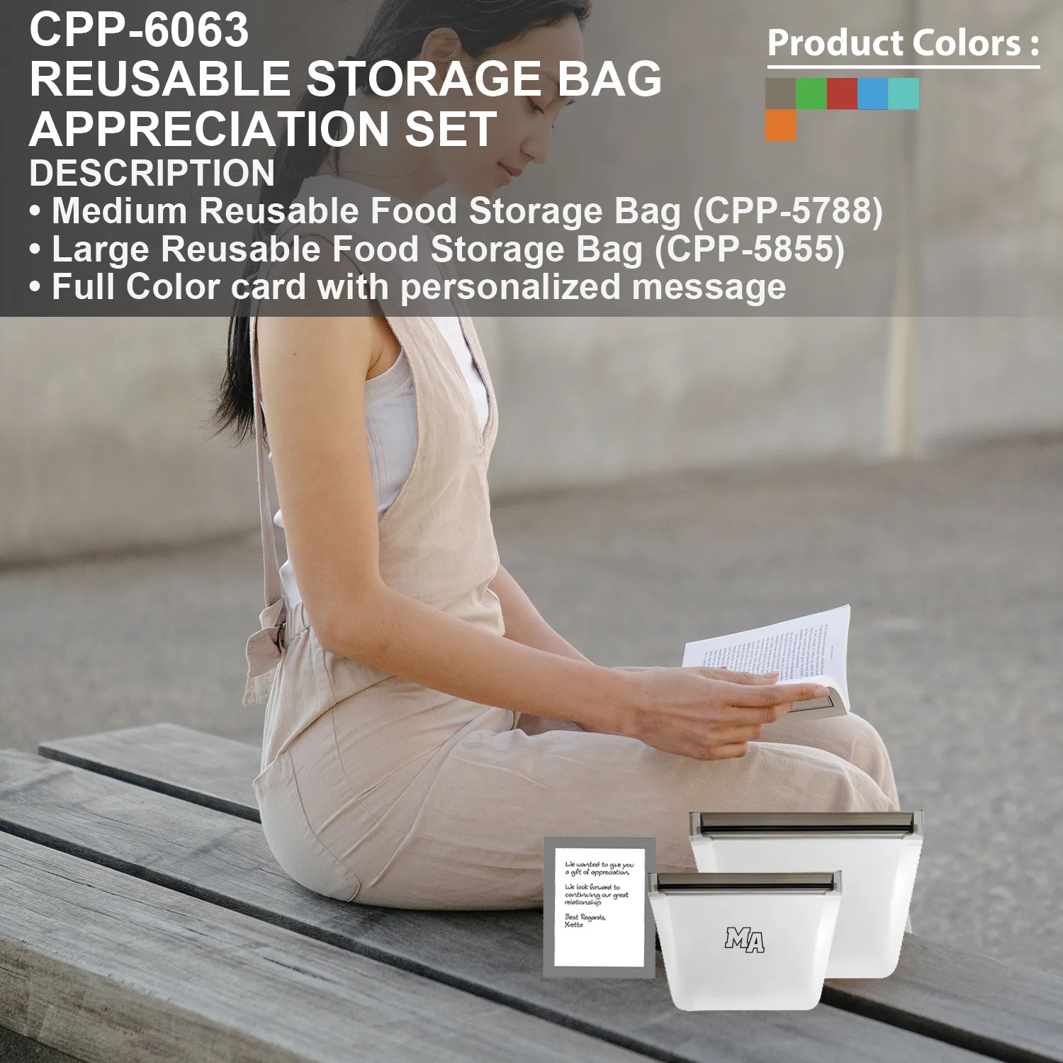 REUSABLE STORAGE BAG APPRECIATION SET 10