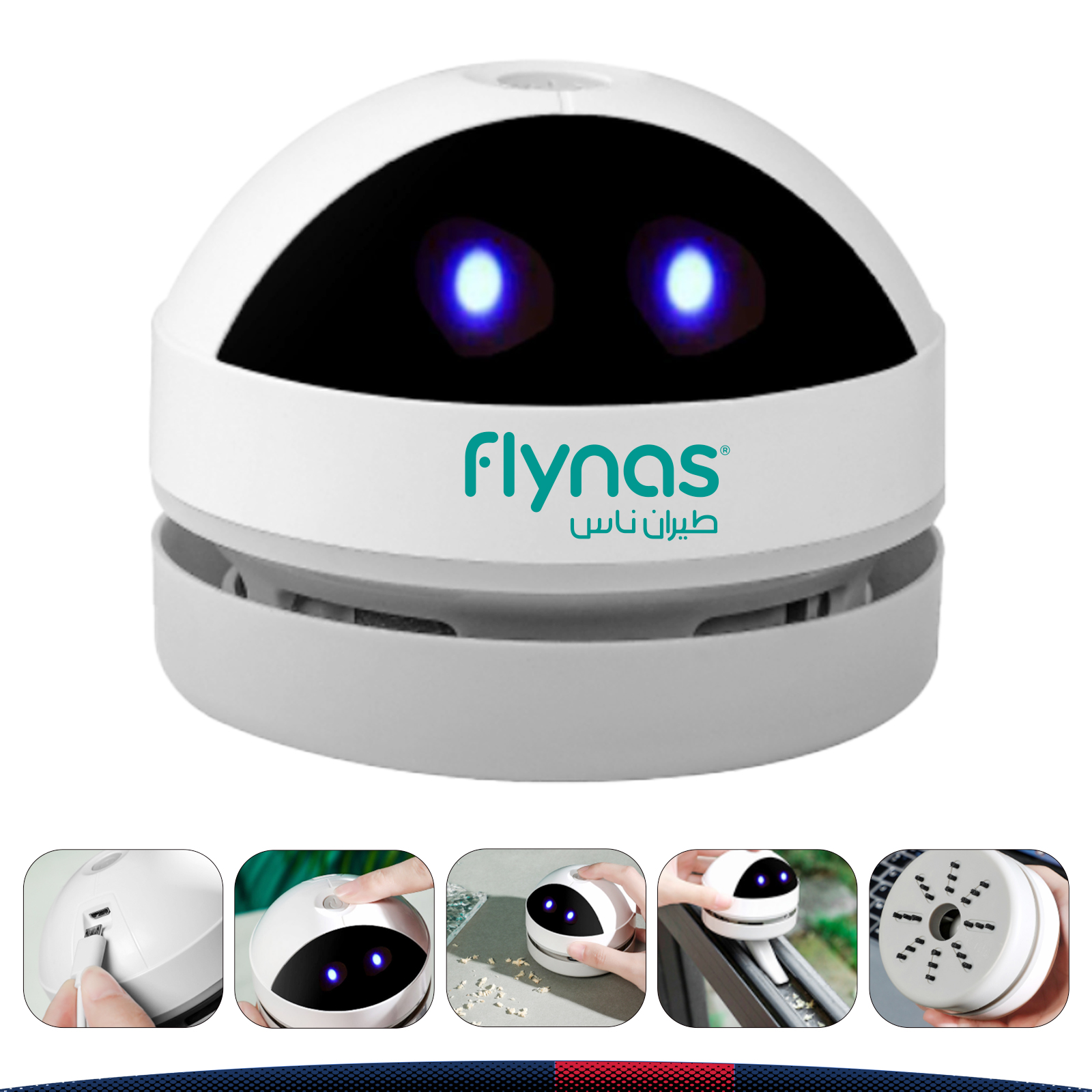 Flexi Desktop Vacuum Cleaner 3