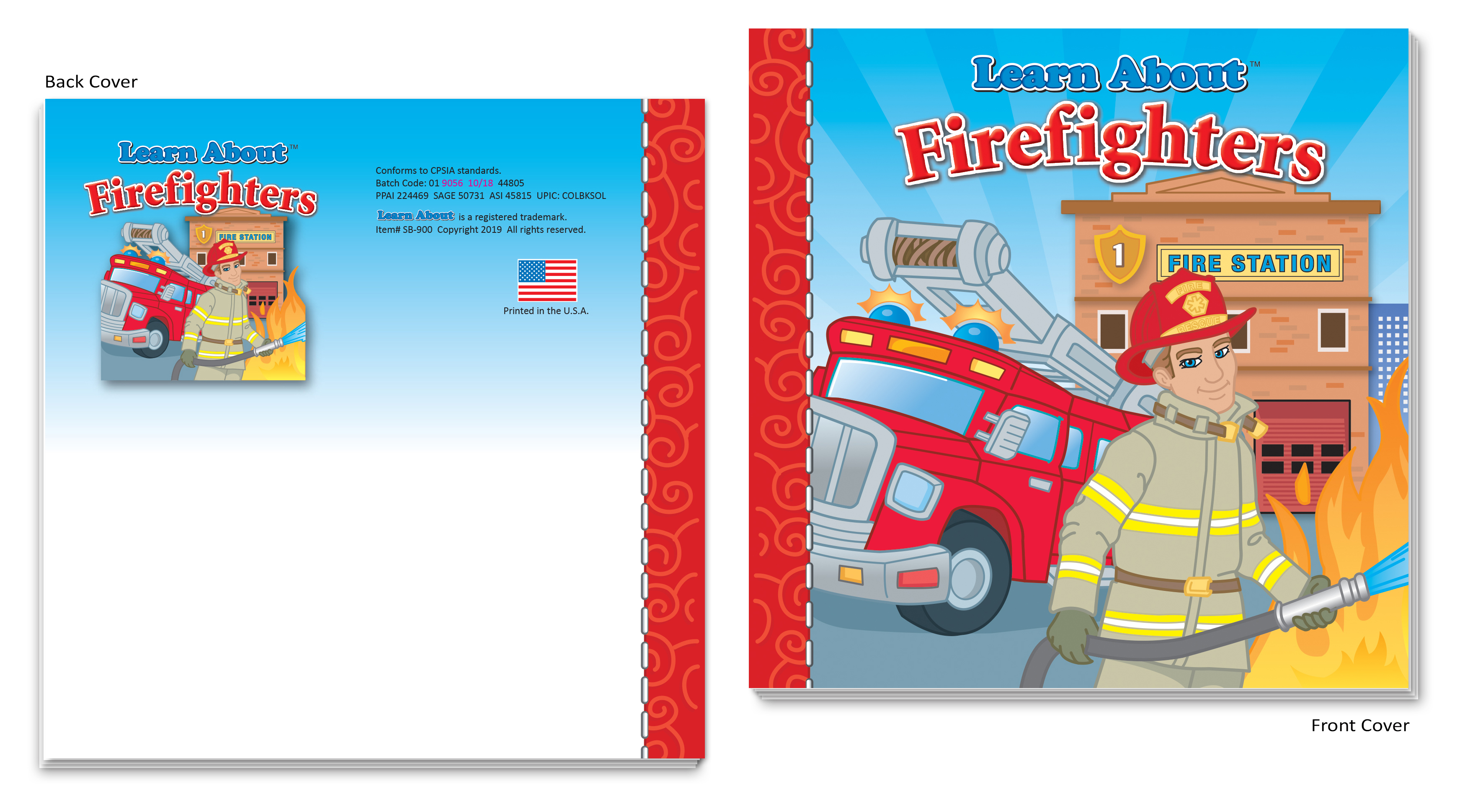 Learn About Firefighters Storybook 1