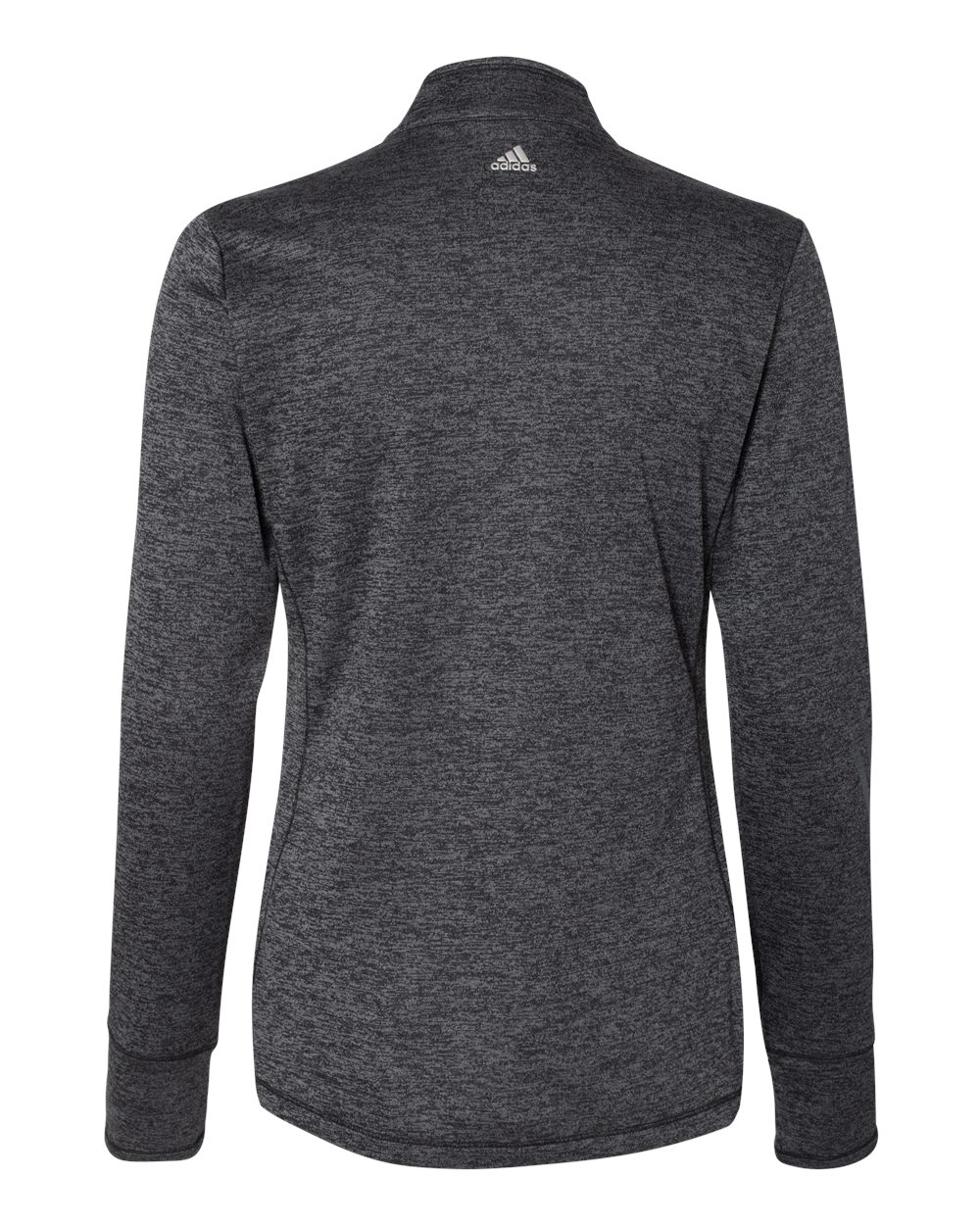 Women's Brushed Terry Heathered Quarter-Zip Pullover A285