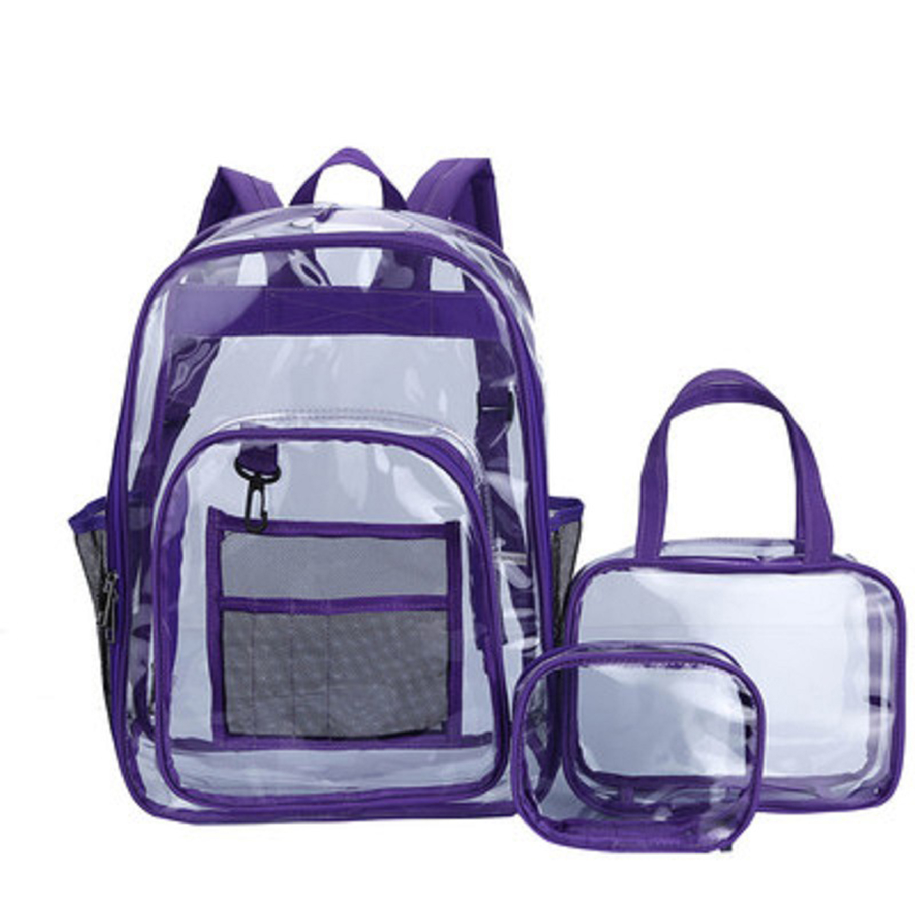 PVC Clear School Backpack 4