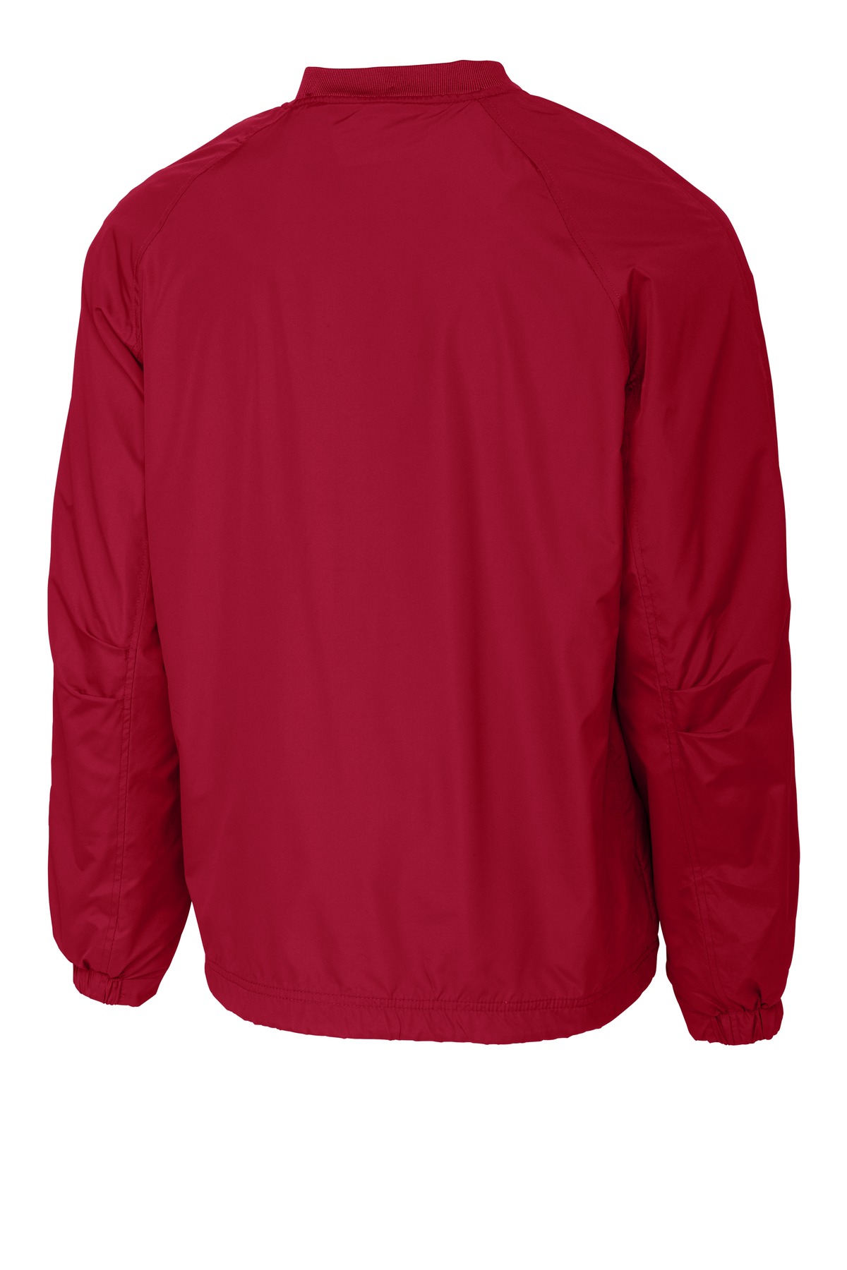 Sport-Tek V-Neck Raglan Wind Shirt. JST72 24