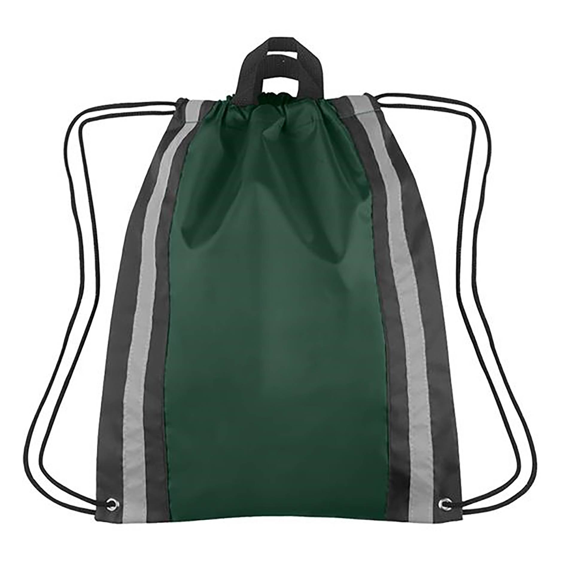 Reflective Sports Drawstring Backpack 2