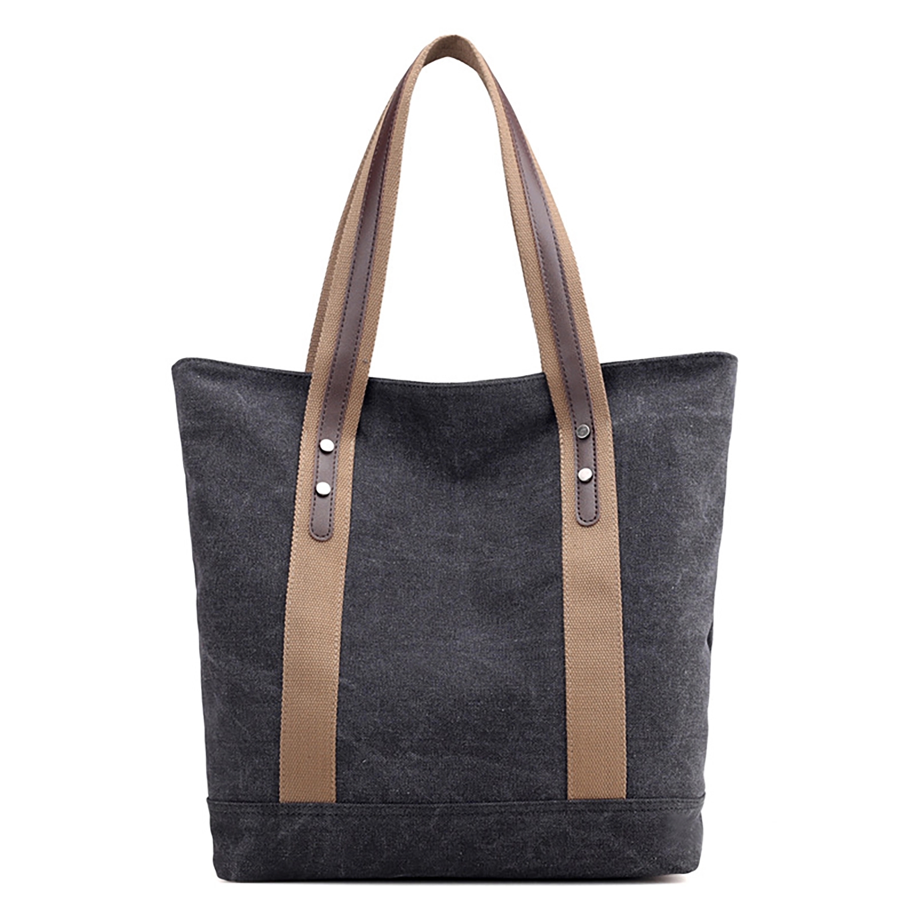 Vintage Women Handle Tote Bag Canvas 5