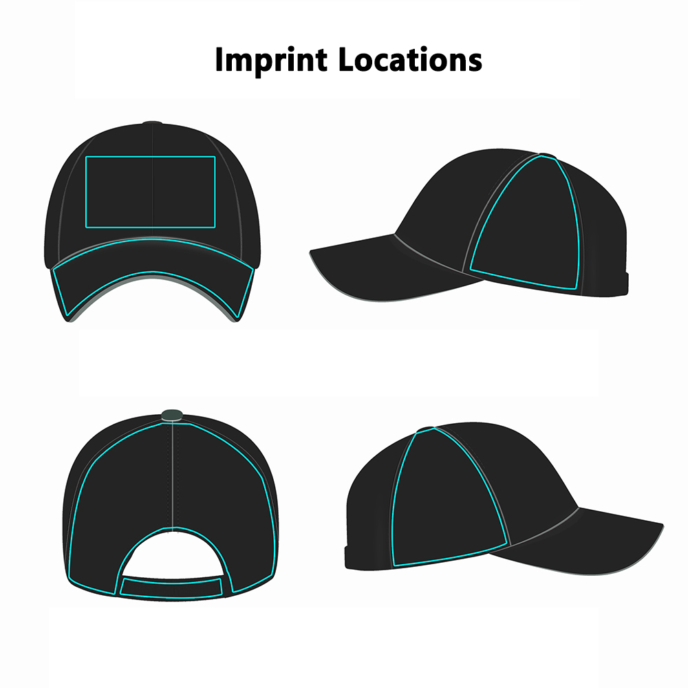 Premiun Full color cotton Halfmoon Cap 2