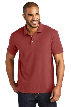 C-FREE Cotton Blend Pique Polo