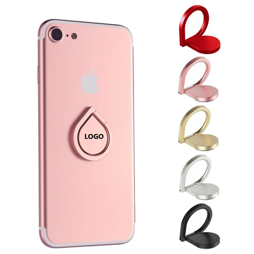 Heart Shaped Rotating Cell Phone Ring Stand Grip Holder 2