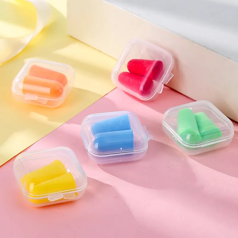 Ear Plugs in Square Case 3