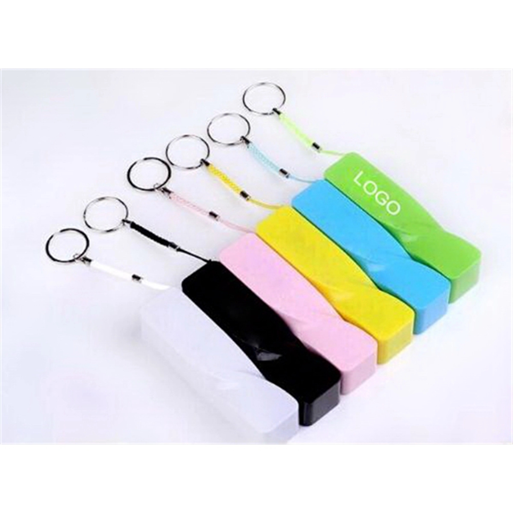 Twist Designed Power Bank with Key Chain 5
