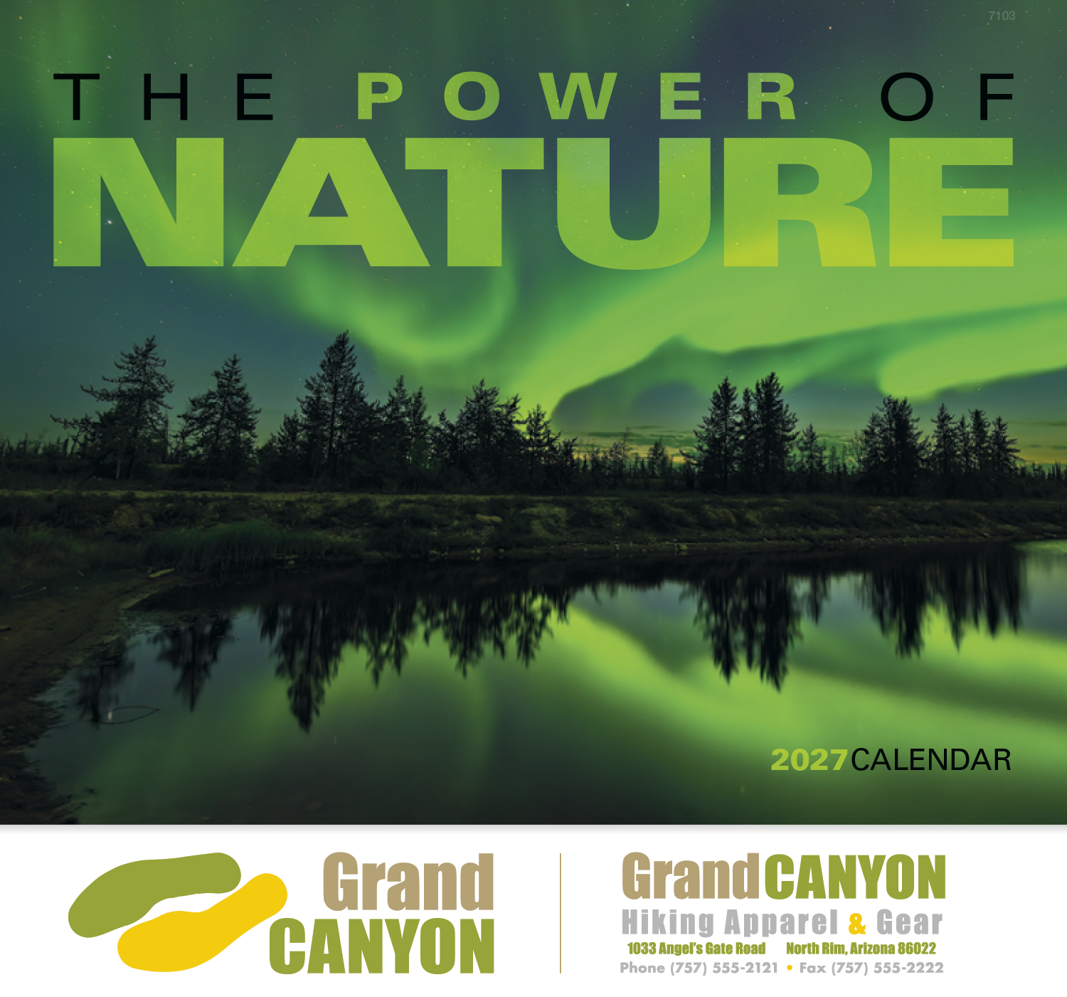 Good Value™ The Power of Nature - Stapled Calendar 66
