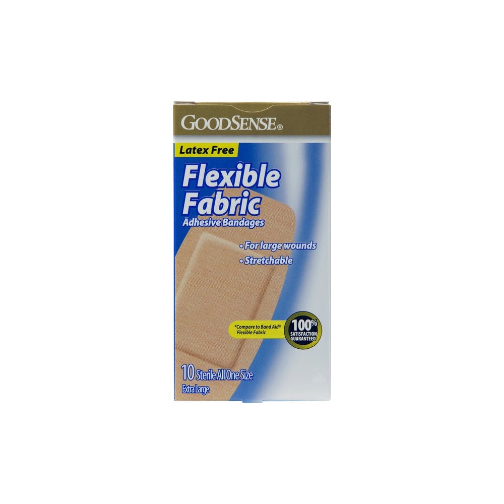 GoodSense Flexible Fabric Bandages - XL Latex Free 1
