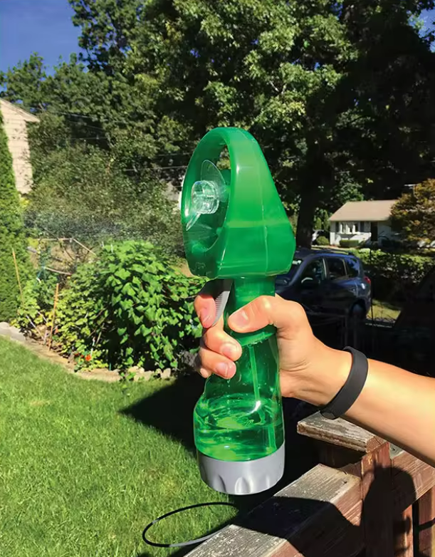 Cooling Misting Spray Bottle Fan 5