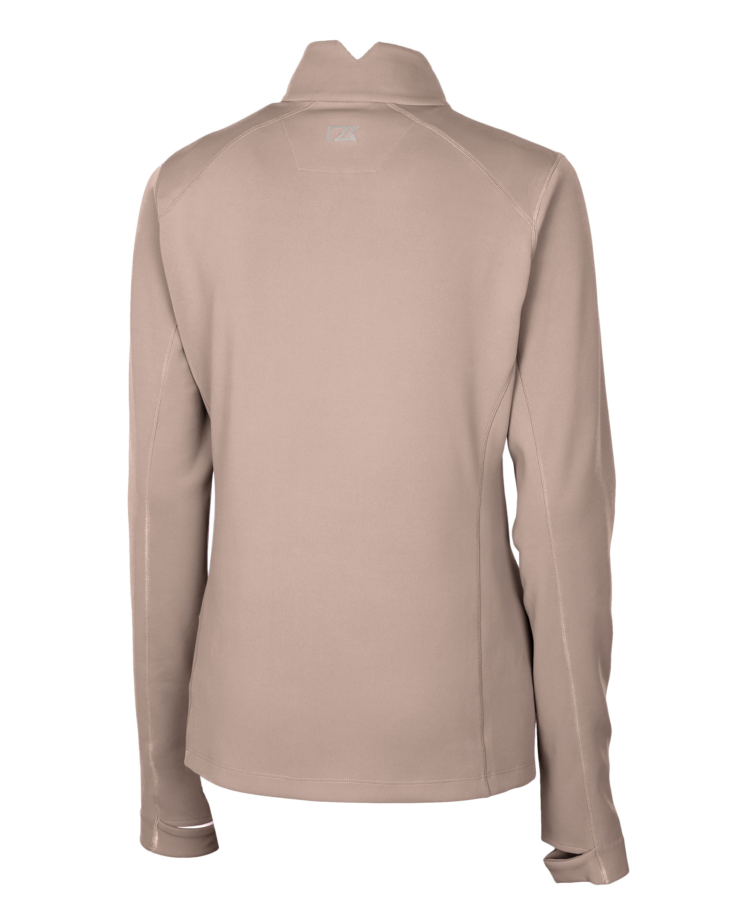 Cutter & Buck Traverse Recycled Smooth Stretch Womens Quarter Zip Pullover 38