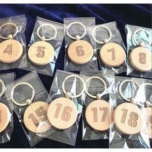 Wooden Key Chain 1