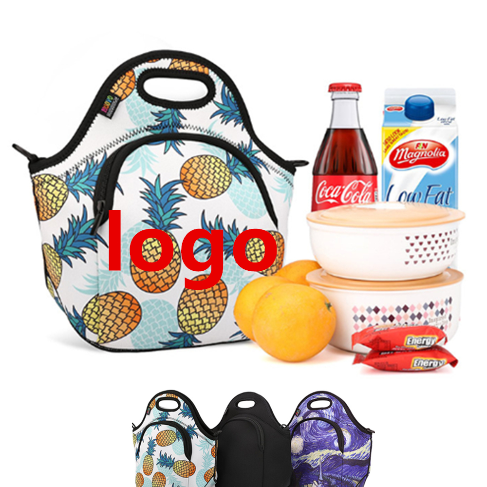 Full Sublimation Neoprene Lunch Cooler Tote 4