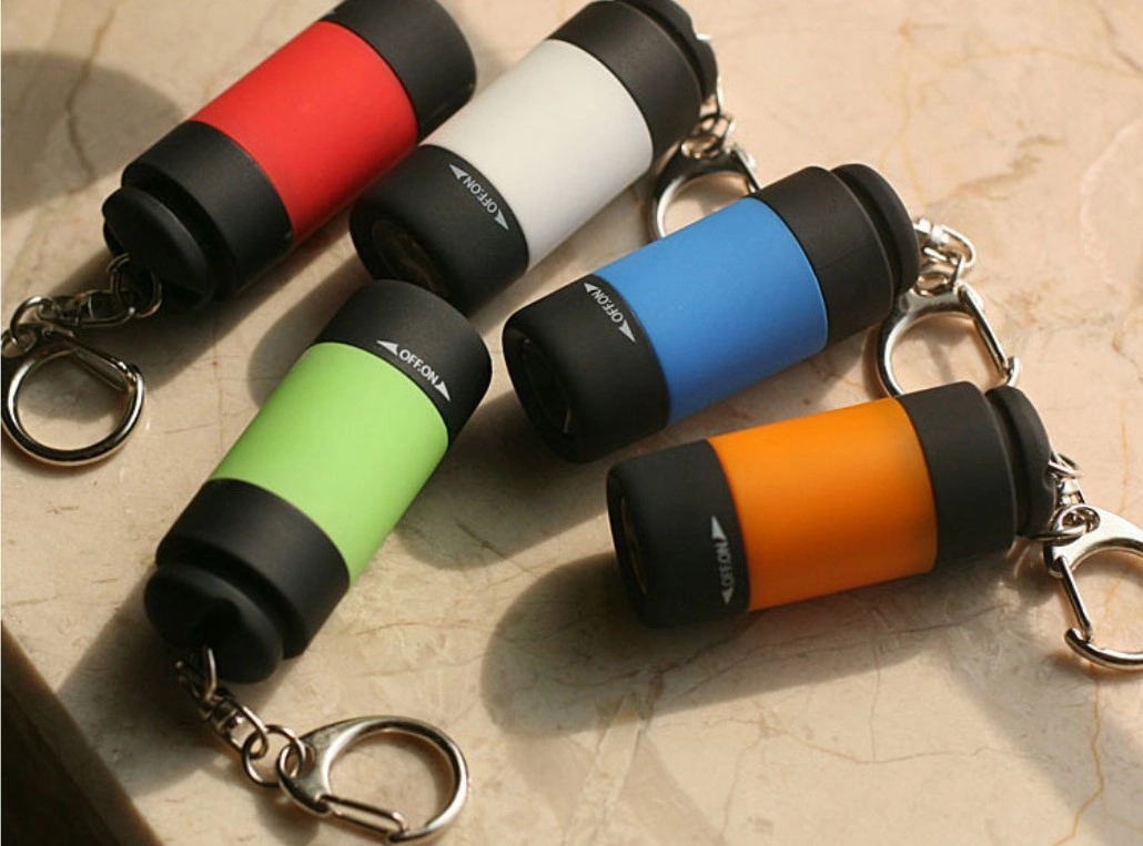 Hot Sale Light Gift MINI USB charging LED Keychain Flashligh 4