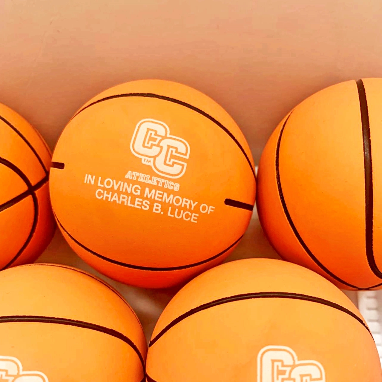 Mini Rubber Basketball 7