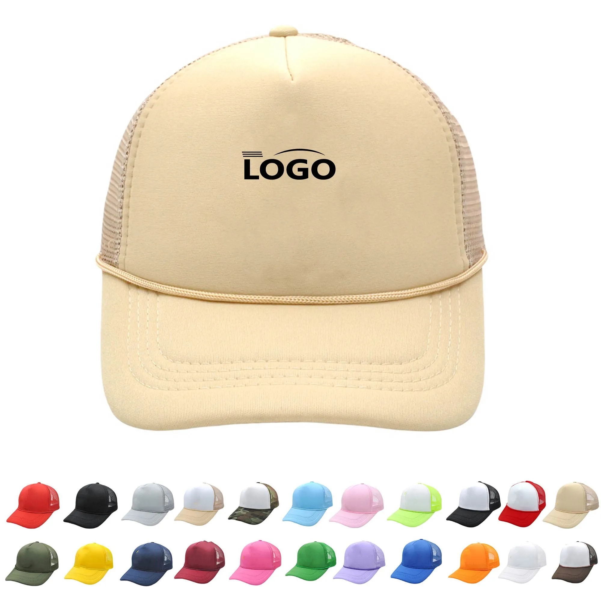 Colorful Foam Trucker Style Baseball Cap 3